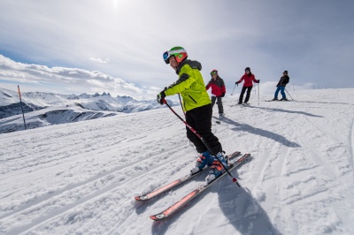 Toussuire Loisirs domaine skiable en famille Les Sybelles