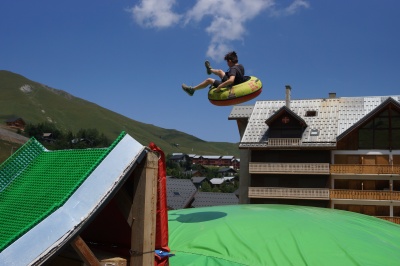 Toussuire Loisirs immobilier été toboggan